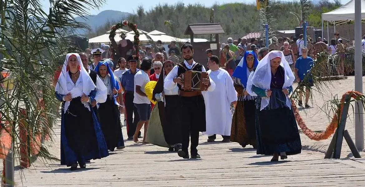 Musei-Sud-Ovest-Sardegna-Occidentale-ProcessioneSant'Andrea-Gonnesa